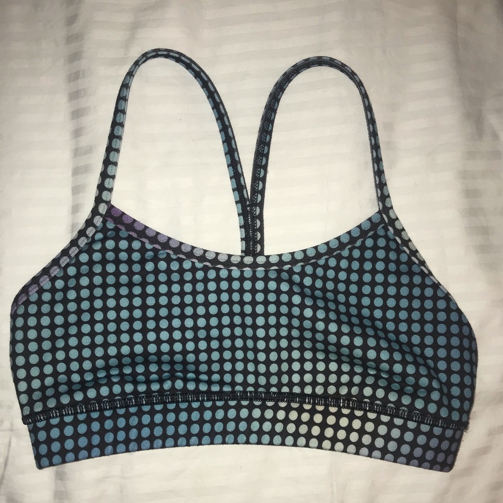 Ω LULULEMON Y Back Sports Bra with Mesh size 2